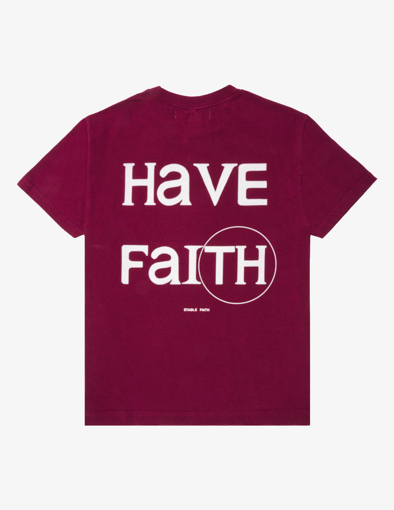 Have Faith Logo Tee in Inkster High